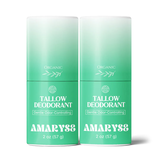 2 Pack Natural Tallow Deodorant Stick
