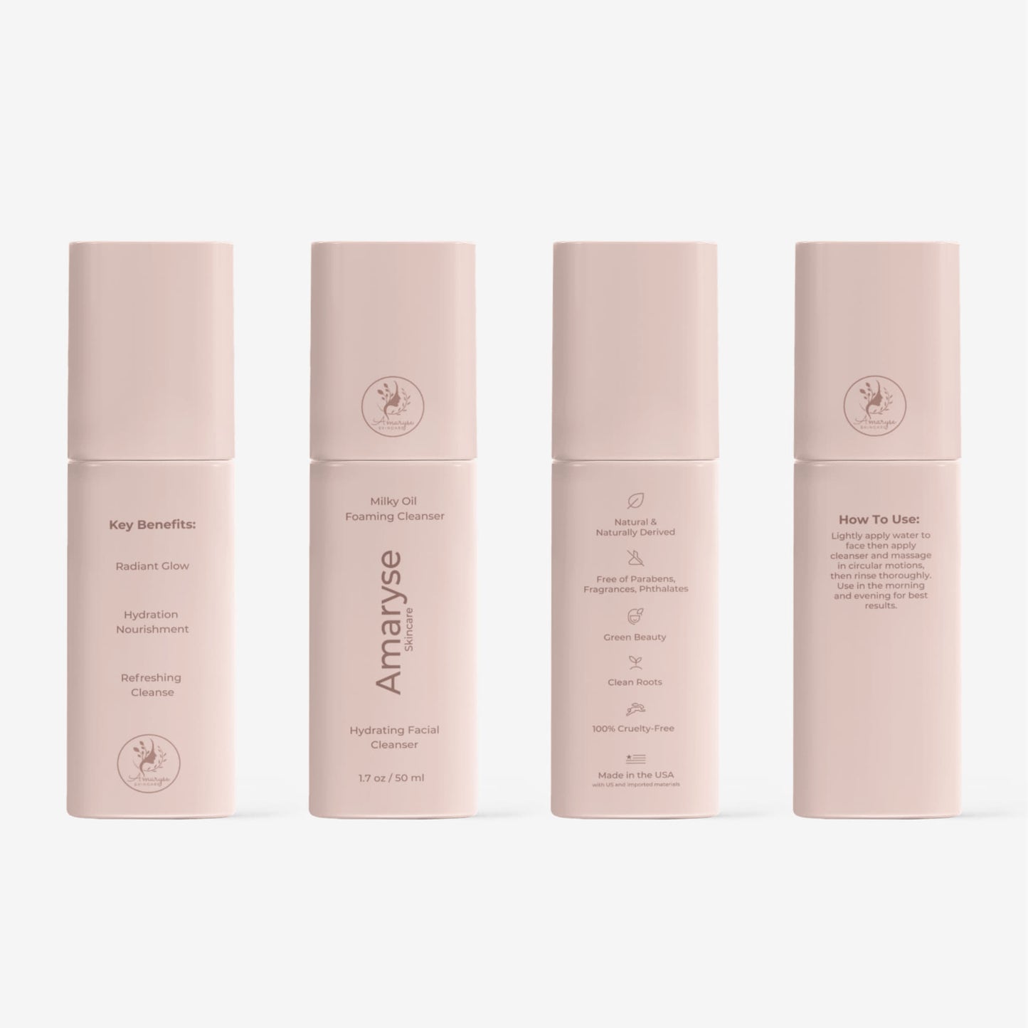 Milky Oil Foaming Cleanser | Aloe & Squalane